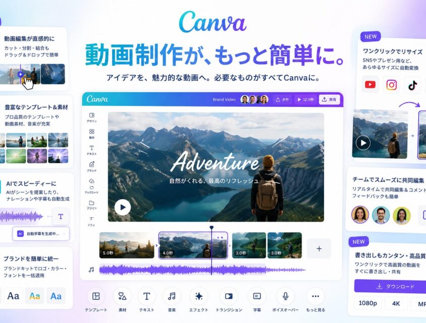 Canvaの Video 2.0 / Canva AI 2.0 はまさに神アプデ！