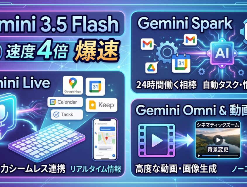 Gemini 何が新しくなったの？（主なアップデート）
