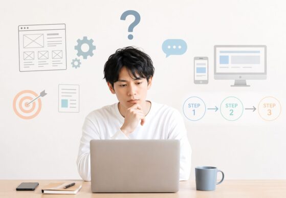 ホームページ制作、まず何から始めるべきか？