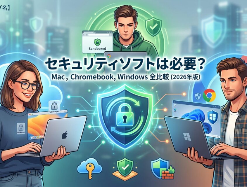 パソコンにセキュリティソフトはいらない？