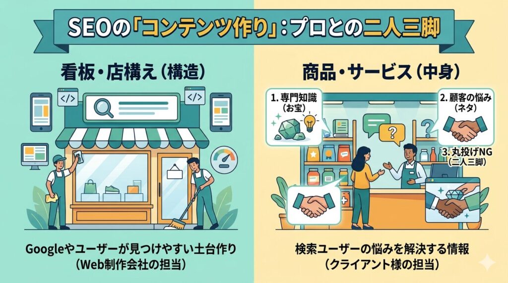 SEOの基本『コンテンツ作り』