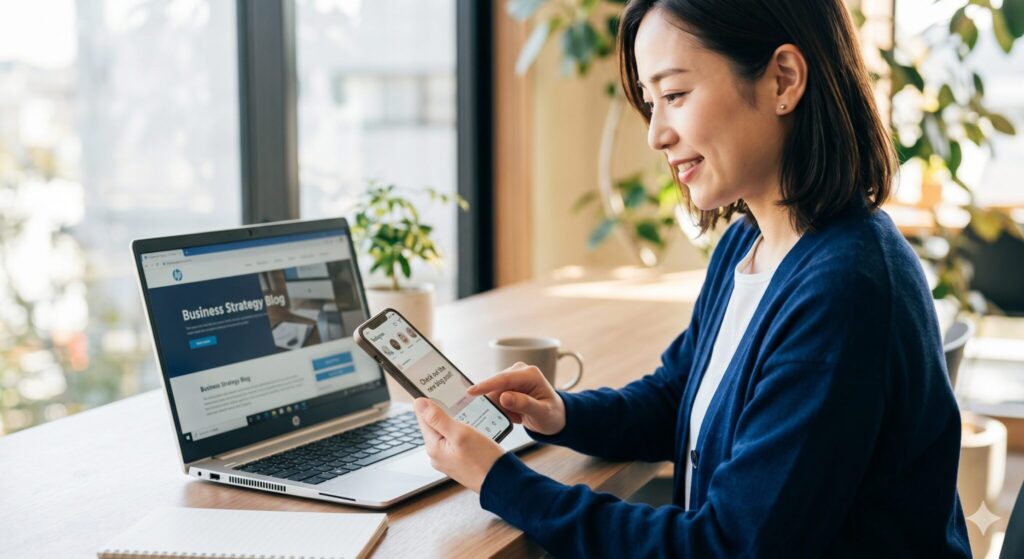 「ホームページ × SNS」の合わせ技で集客を最大化！成果を出すための使い分けと連携術
