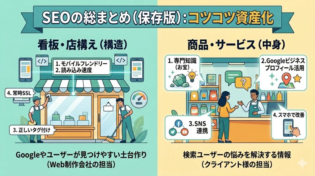 SEOの基本「コツコツ資産化」