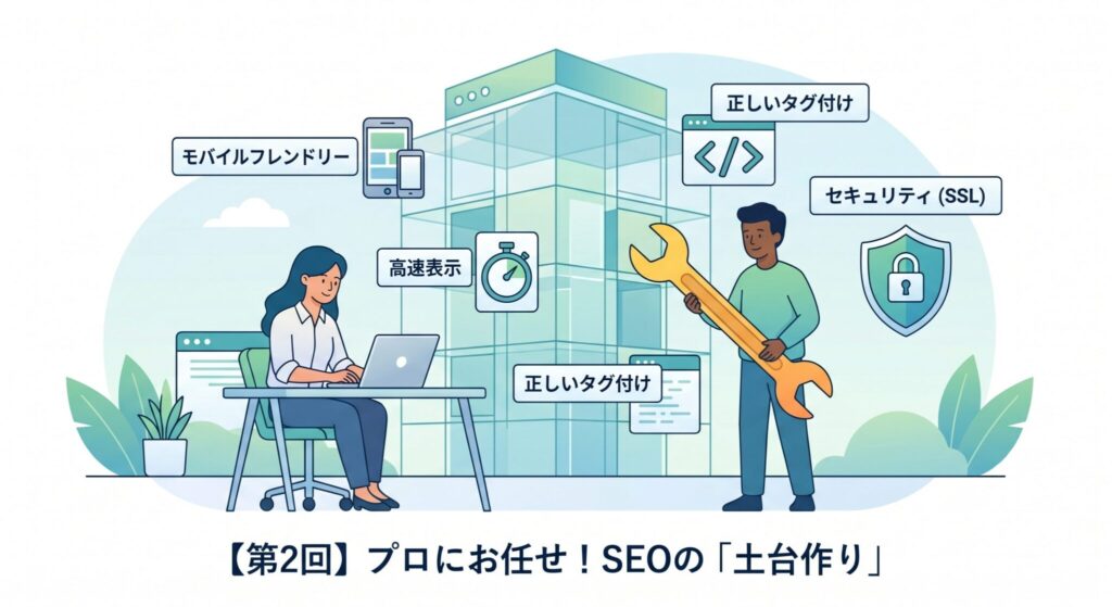 SEOを成功させるための「土台作り」