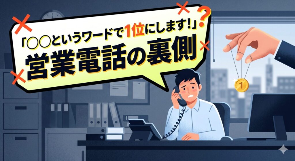 SEO営業電話の裏側
