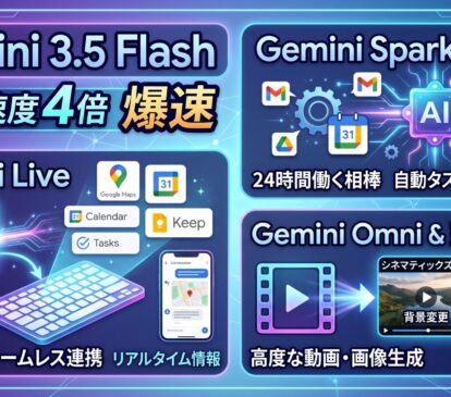 Gemini 何が新しくなったの？（主なアップデート）